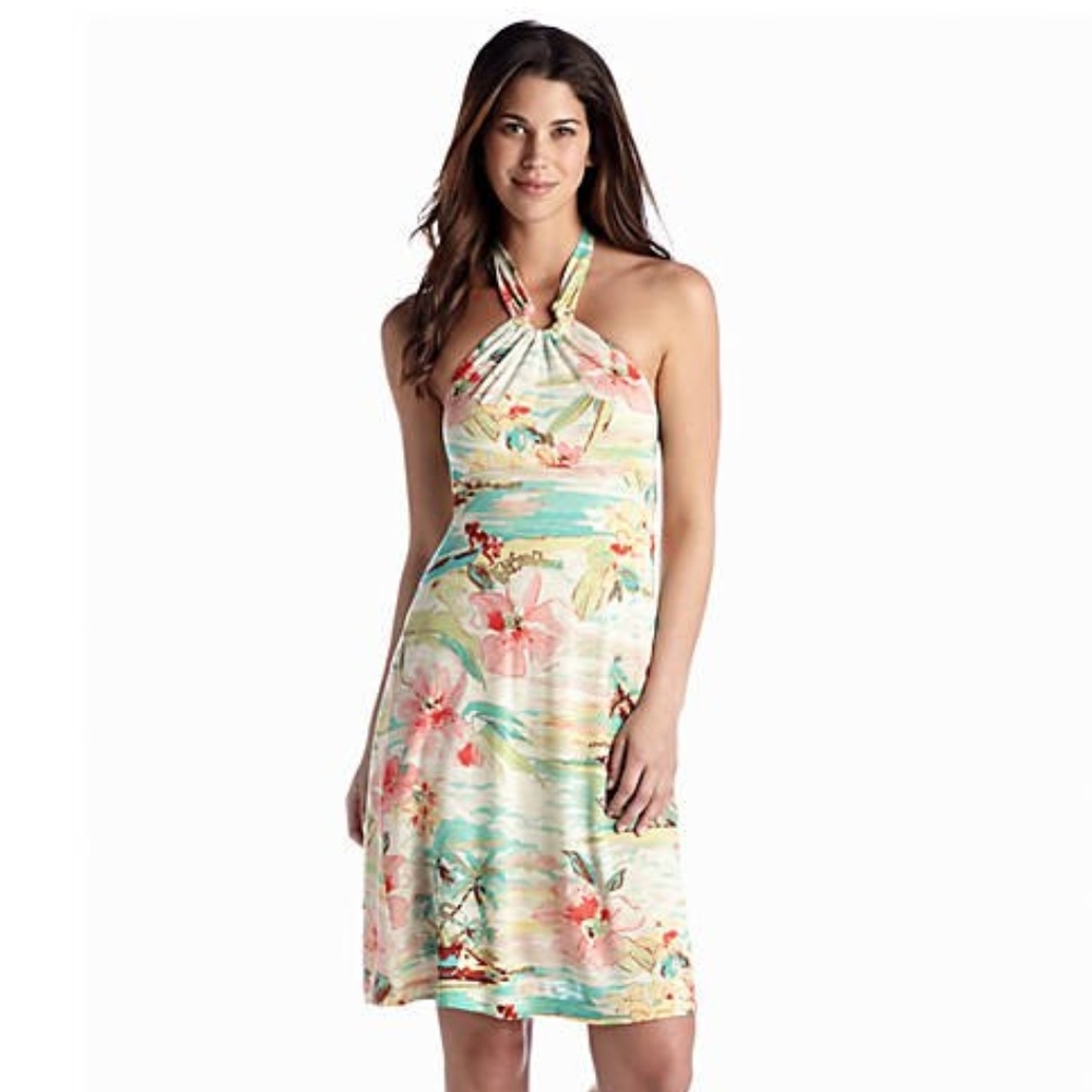 Tommy Bahama Manele Bay Cloud Cover Womens Dress